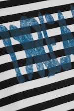 Gestreept - Dreams - Geweldig boxy T-shirt met graphic en lange mouwen - 5