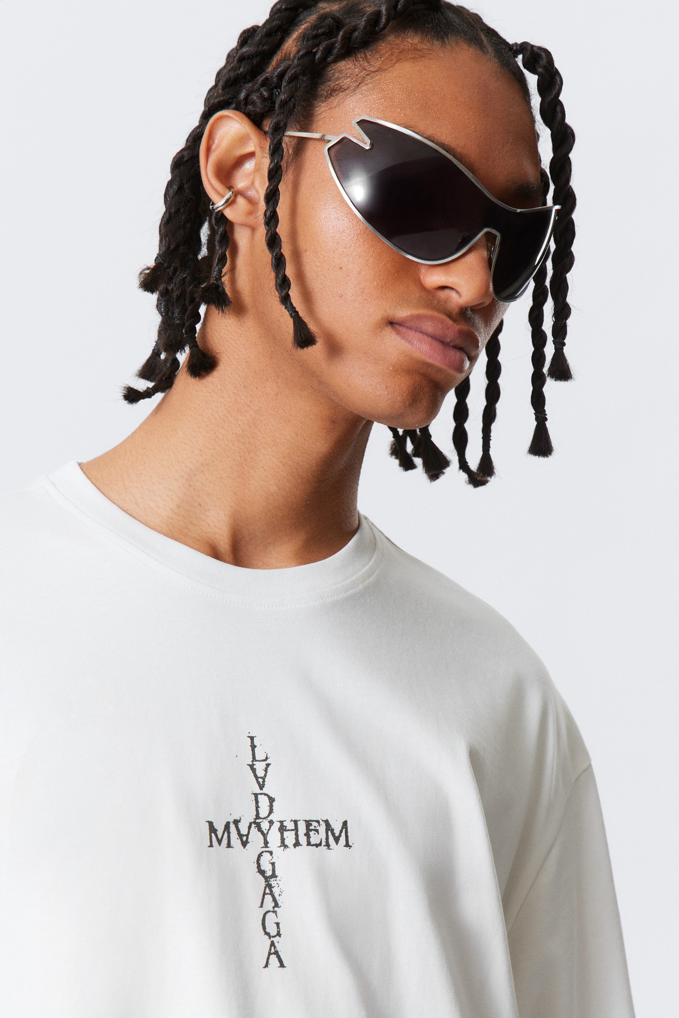 Off-white - Lady Gaga Oversized T-shirt - 4