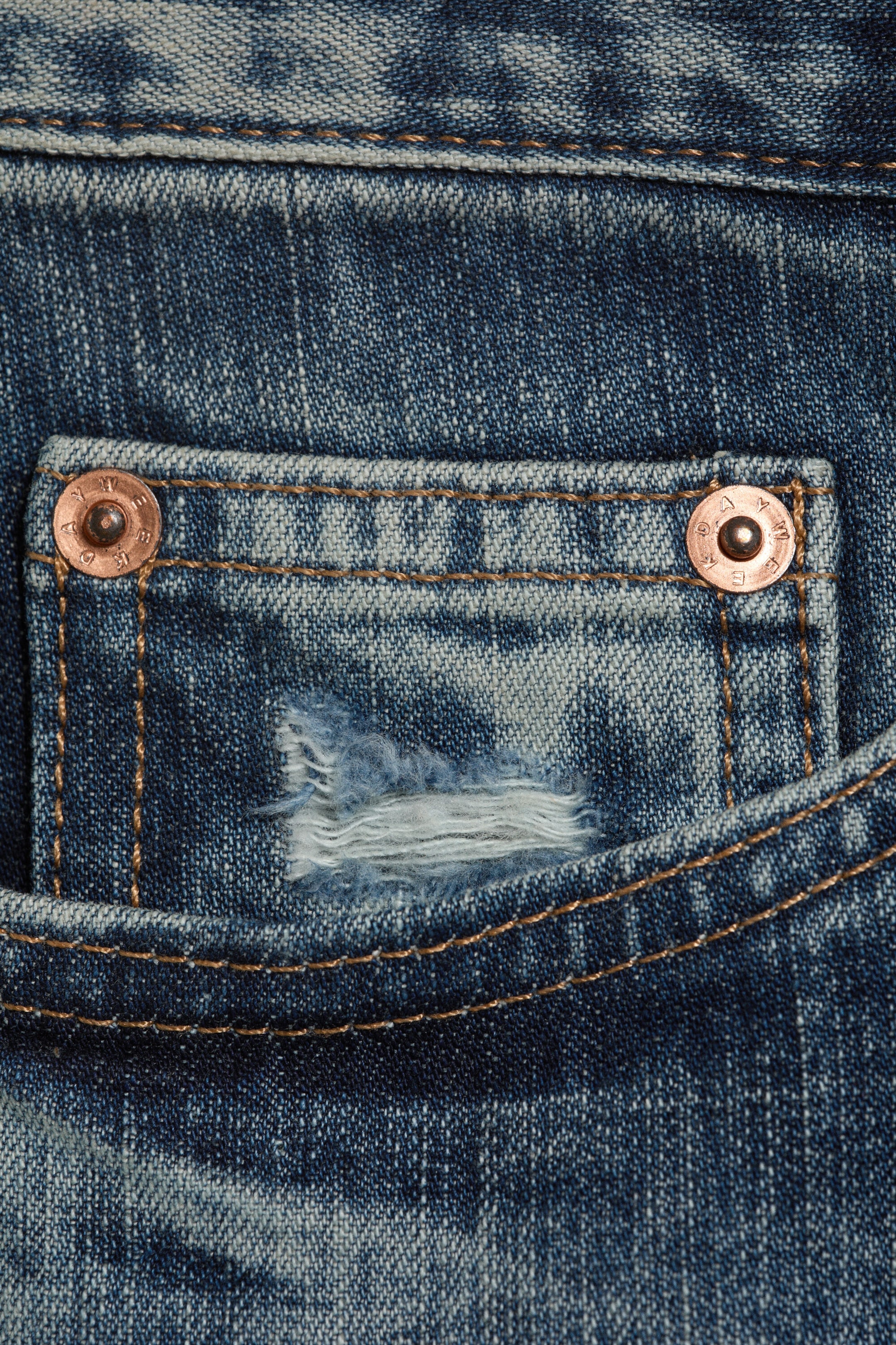 Toga Blue - Dark Blue - Aura low waist relaxed bootcut jeans - 2