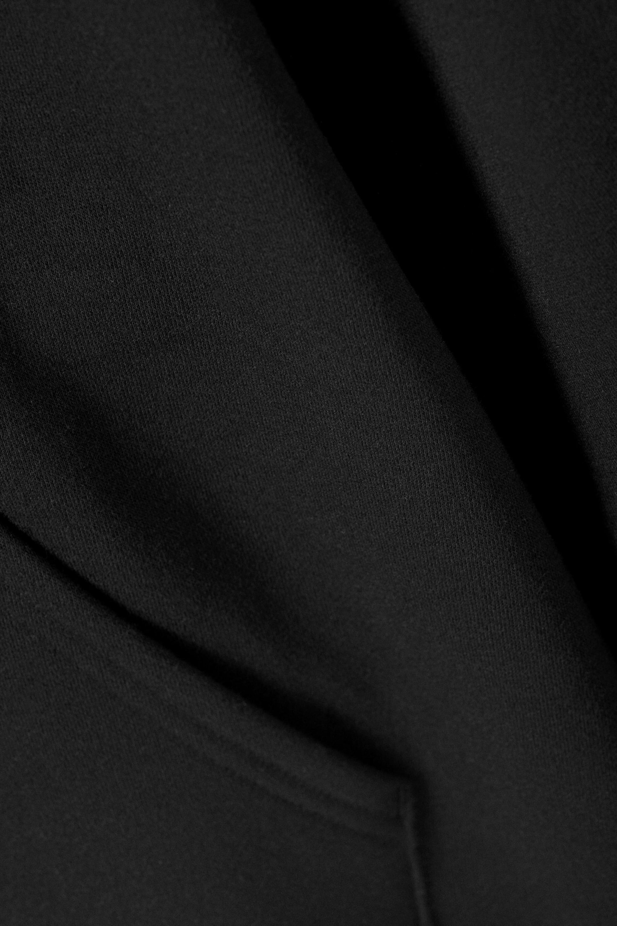 Black - Oversized Heavyweight Hoodie - 5