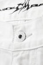White - CM x LB Dunno White Unisex Carpenter Jorts - 9
