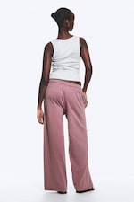 Lilas cendré - Pantalon de pyjama décontracté - 4