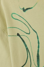 Airbrushed - Oversized Graphic Printed T-shirt - 1