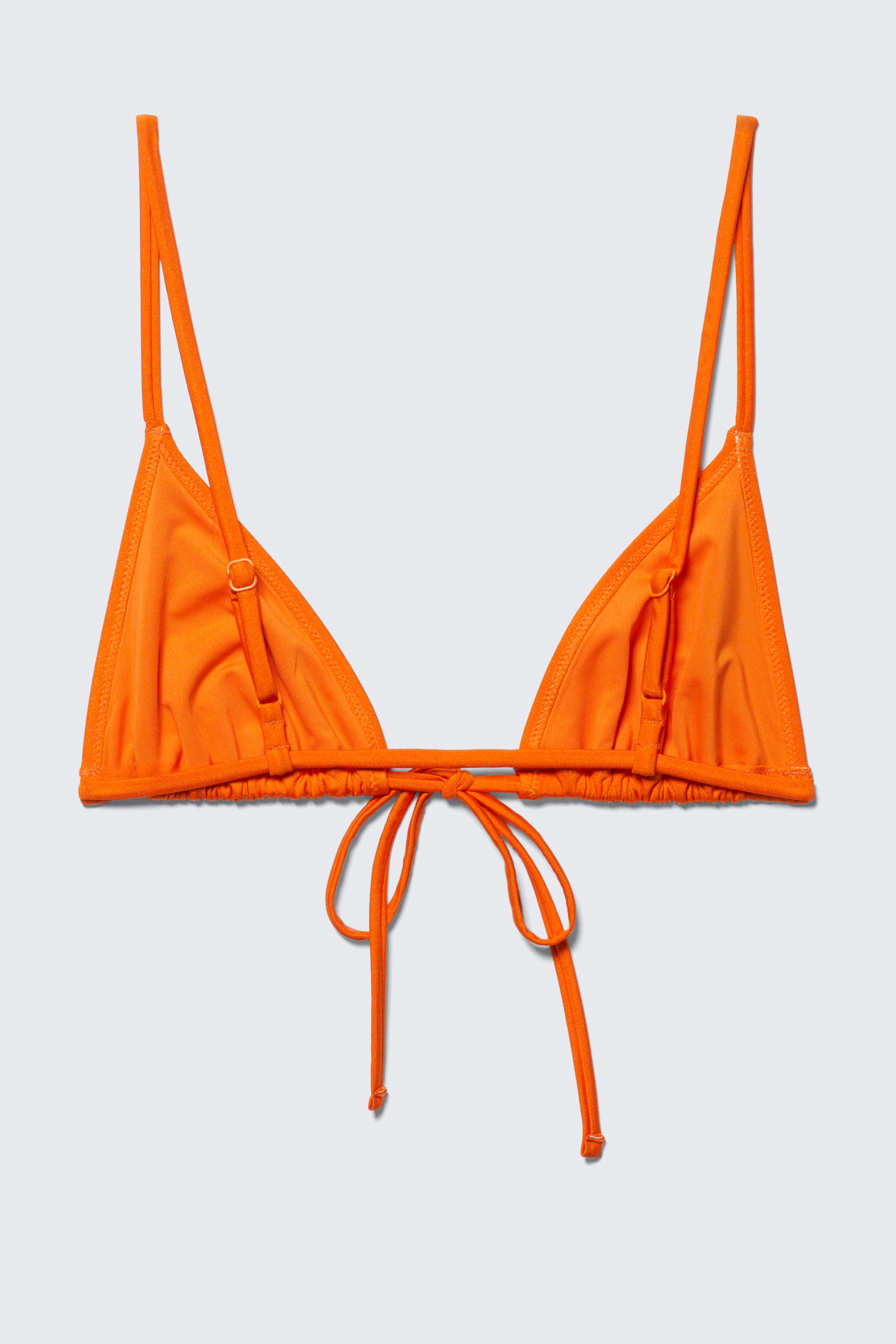 Προβολή μεγαλύτερης εικόνας: Triangle Bikini Top - Bright Orange - Ladies | H&M GR 6