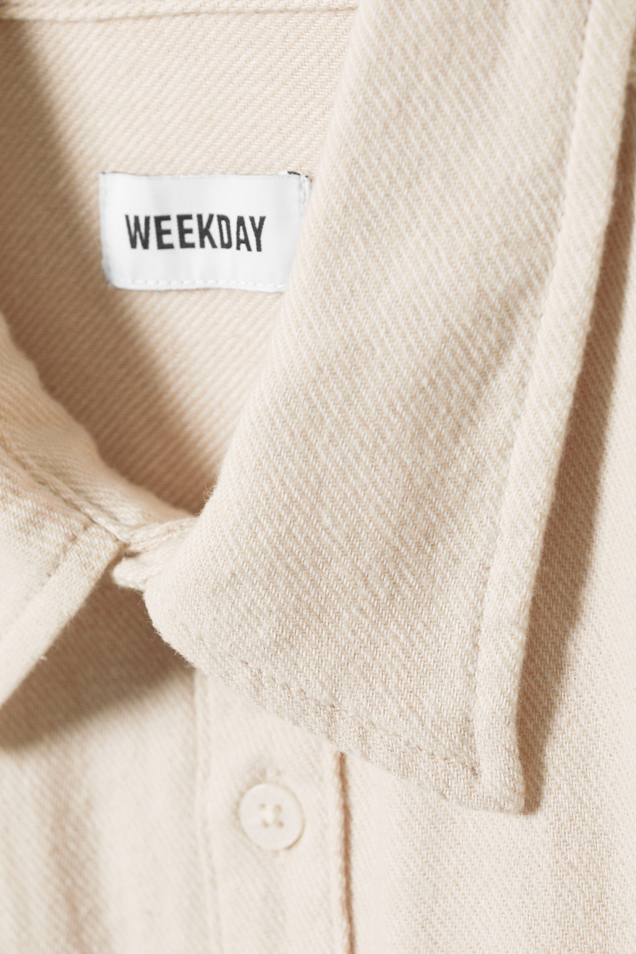 Beige - Oversized Shirt - 1