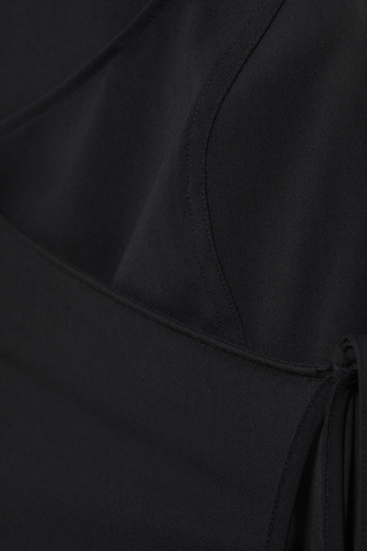 Aszimmetrikus pántos felső - Fekete/Sötét taupe/Sötétszürke melanzs - 3