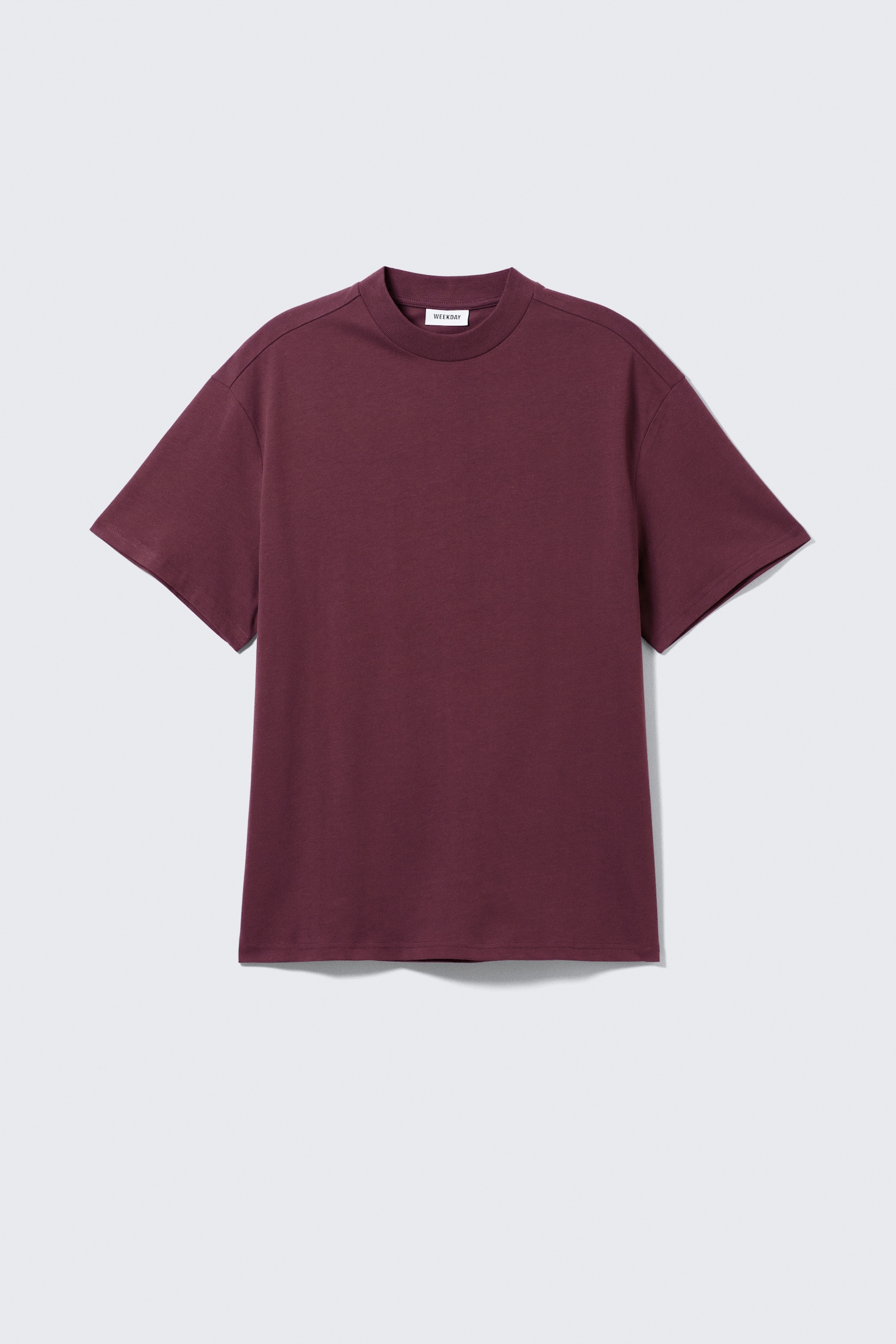 Great Heavyweight T-shirt - Ciemnoróżowy/Czarny/White Light/Light Dusty Grey/Bright Blue - 2