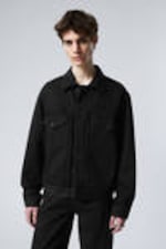 Black Rinse - Black - Relaxed Fit Denim Jacket - 3
