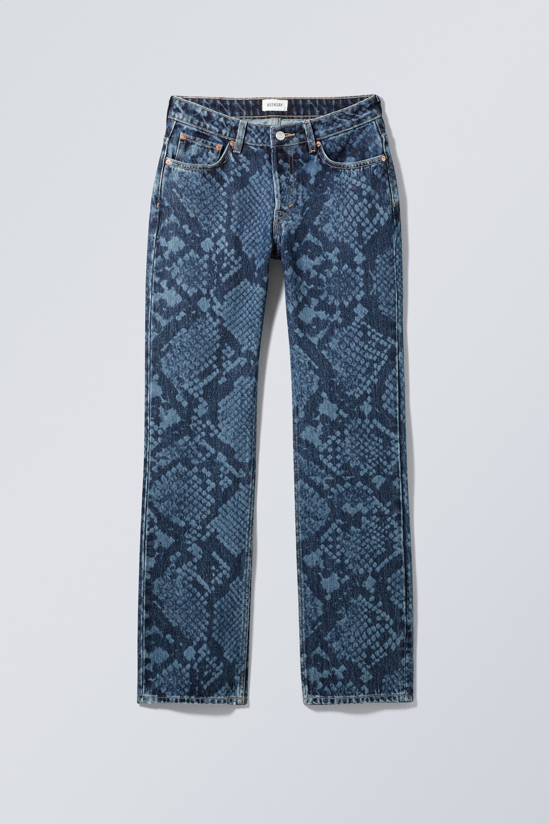 Nobel Blue - Pin Mid Straight Jeans - 0