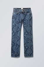 Nobel Blue - Pin Mid Straight Jeans - 0