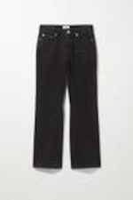Schwarz - Bootcut-Jeans Sway mit mittelhohem Bund - 0