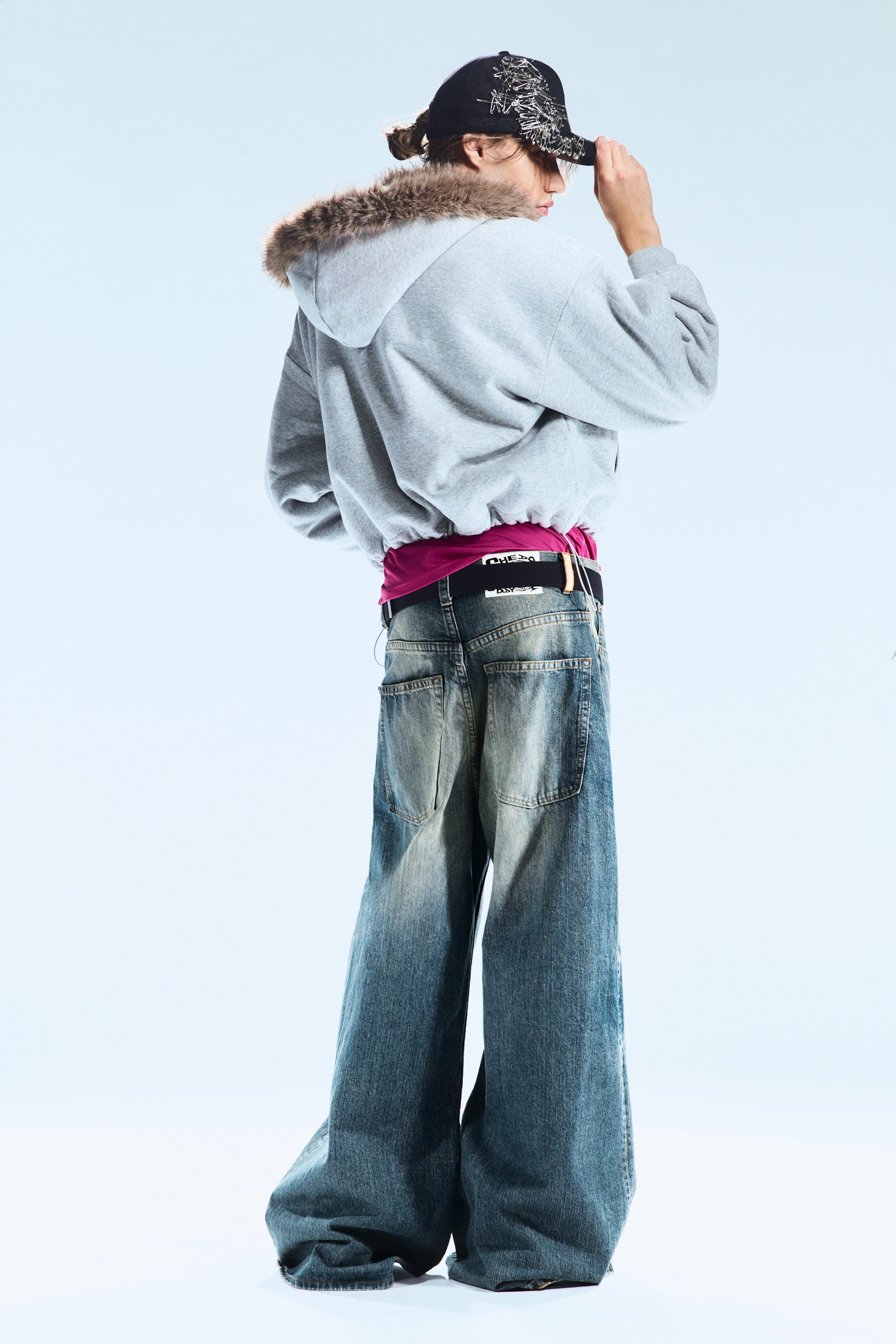 Canyon Blue - Bleu moyen - Jean large ample taille standard Rad Super - 2