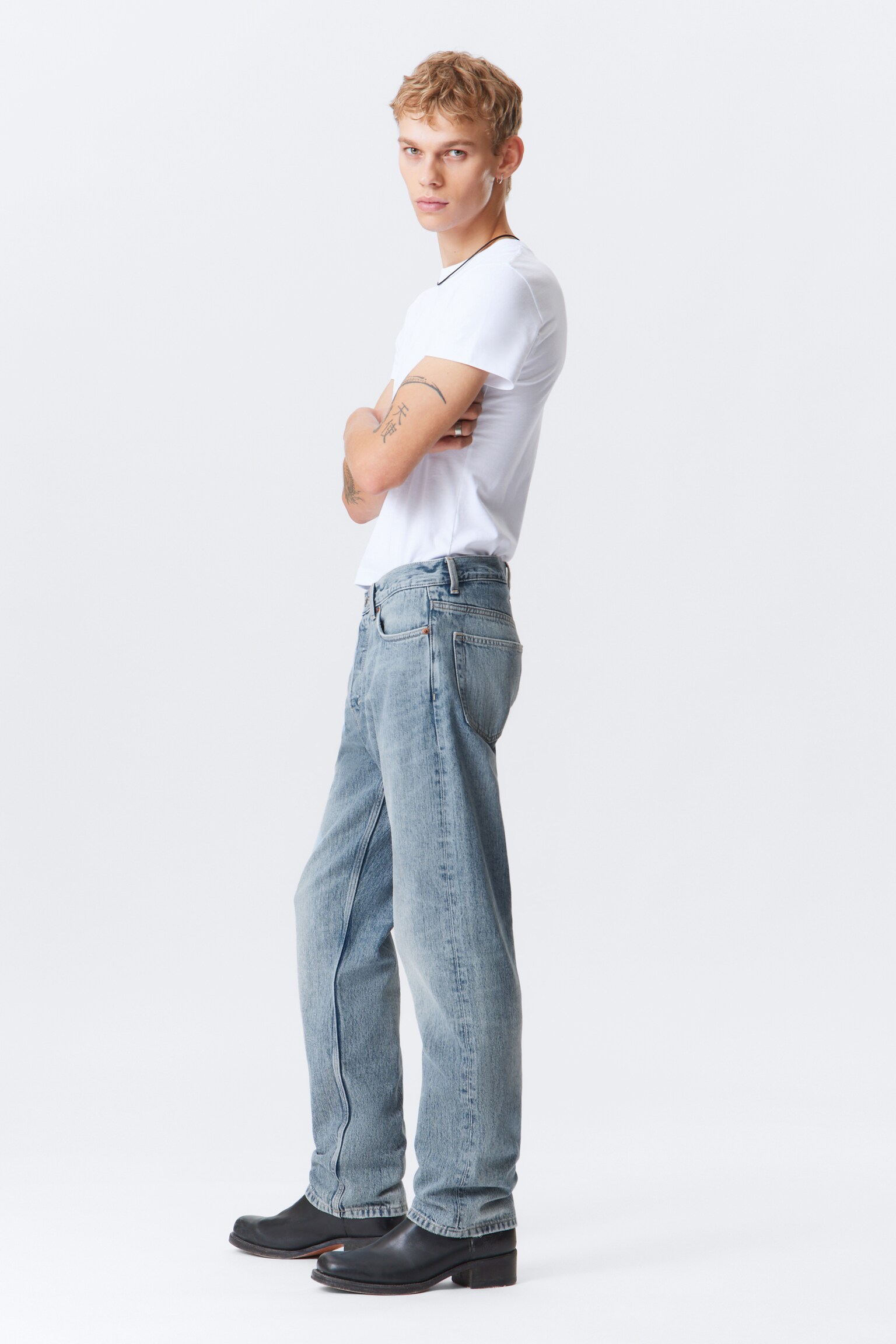 Space Relaxed Straight Leg Jeans - Blue Stream - Medium Blue/Morning Blue - Dark Blue/Tuned Black - Black/Risso Black - Black/Second Blue - Medium Blue/Aeon Blue - Light Blue/Iron Blue/2000 Blue - Medium Blue/Obsidian Black - Black - 5