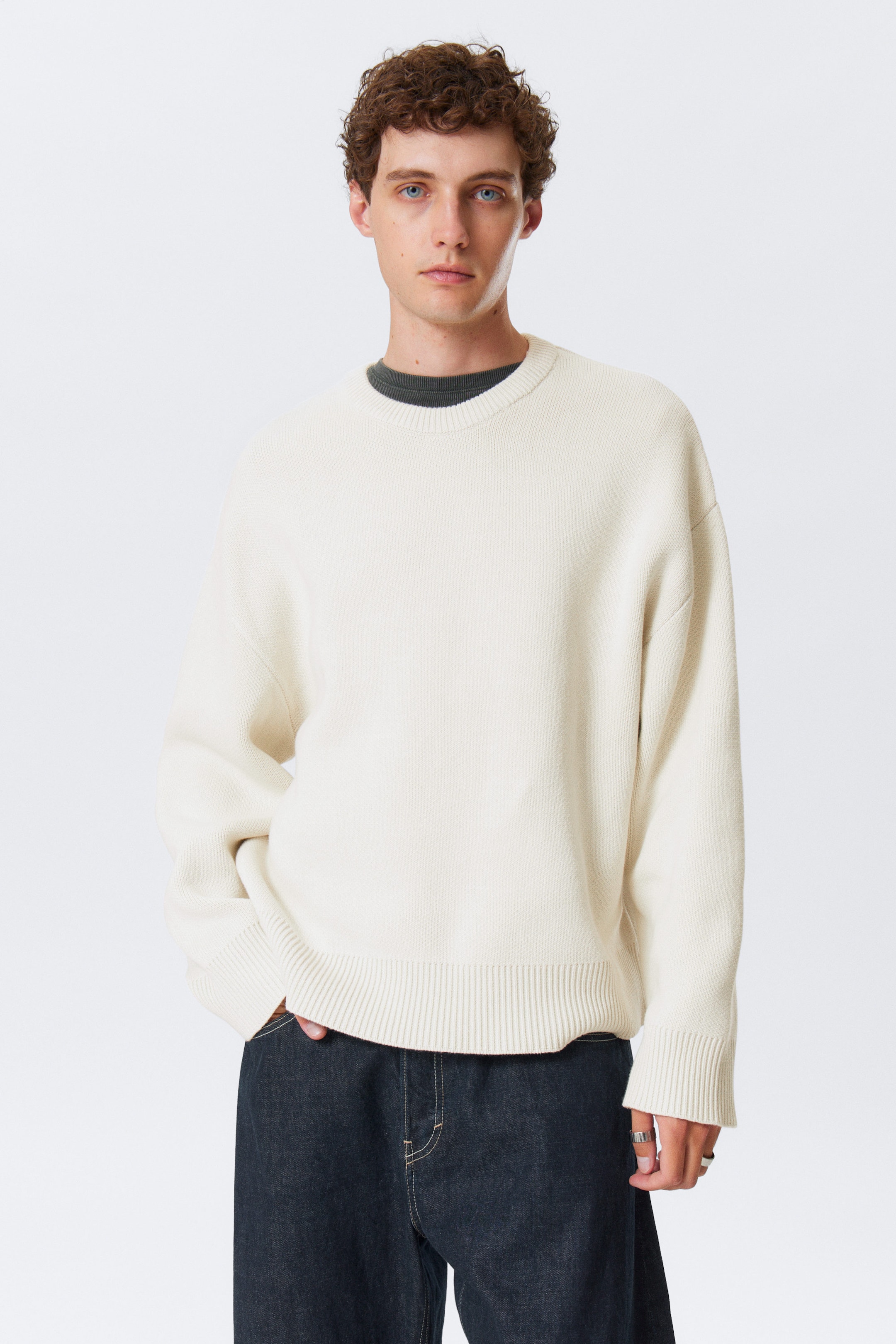 Light Dusty Mole - Cypher Oversized Sweater - 1