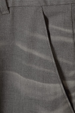 Dusty Grey - Loose Fit Suit Trousers - 1