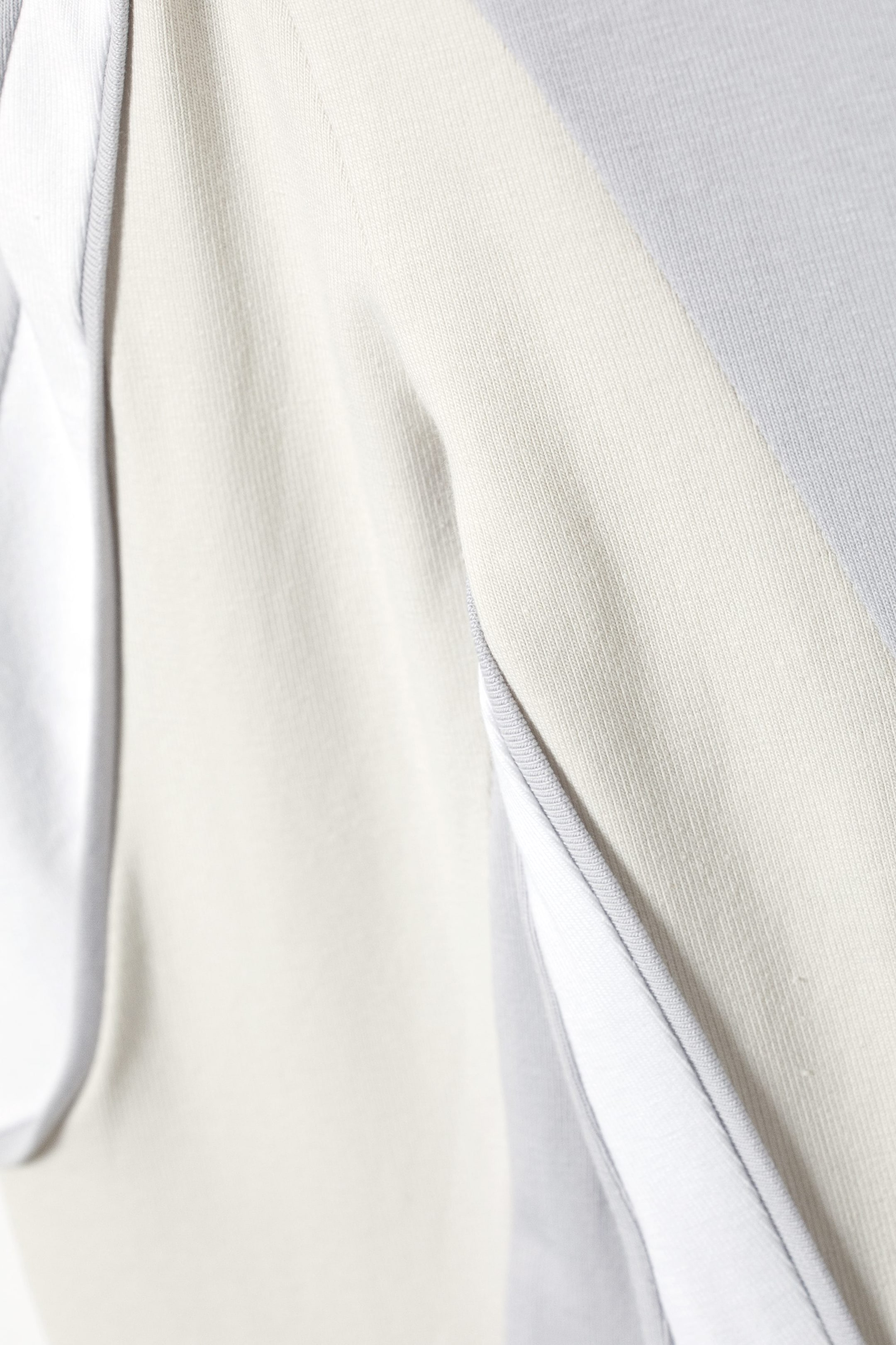 Grau - Langarmtop Rush mit Colour-Block-Design - 1