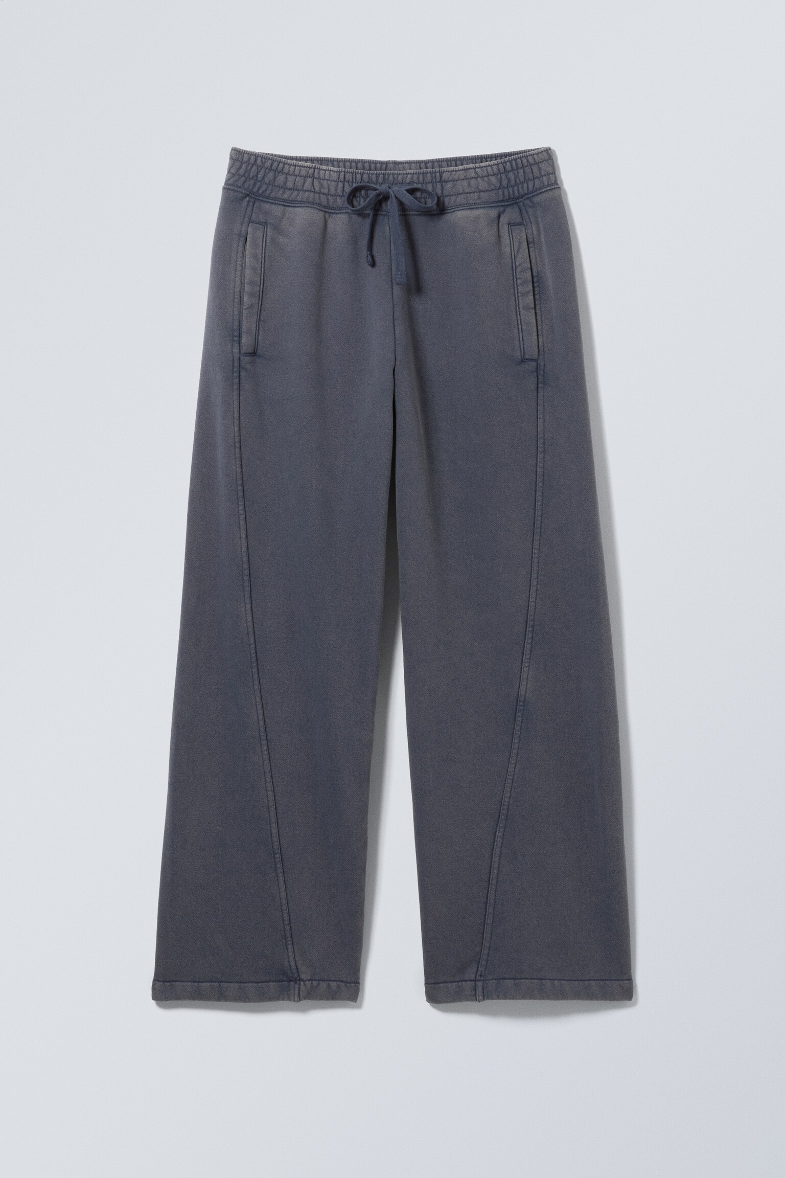 Astro Warped Sweatpants - Washed Dark Blue