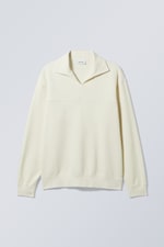 Cream - Clark Polo Sweatshirt - 0