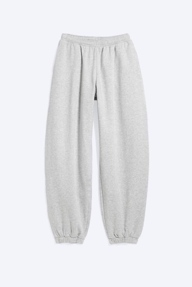 Standard sweatpants - Light Dusty Grey Melange - 1