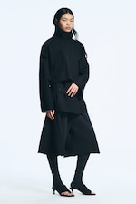 Noir - Trench technique superposé - 0