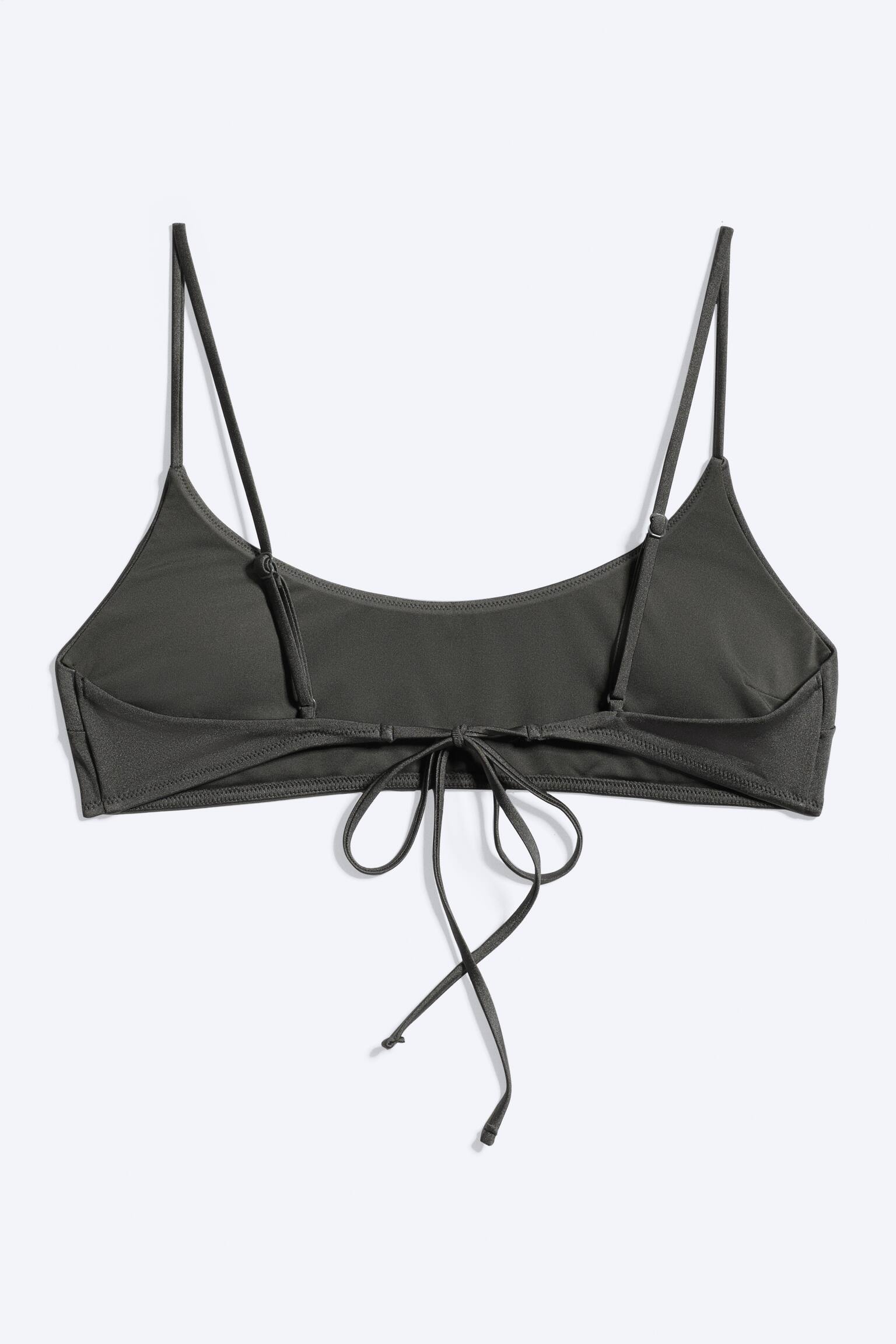 Top bikini imbottito - Dark Grey - Shimmer/Nero/Blu scuro - 4