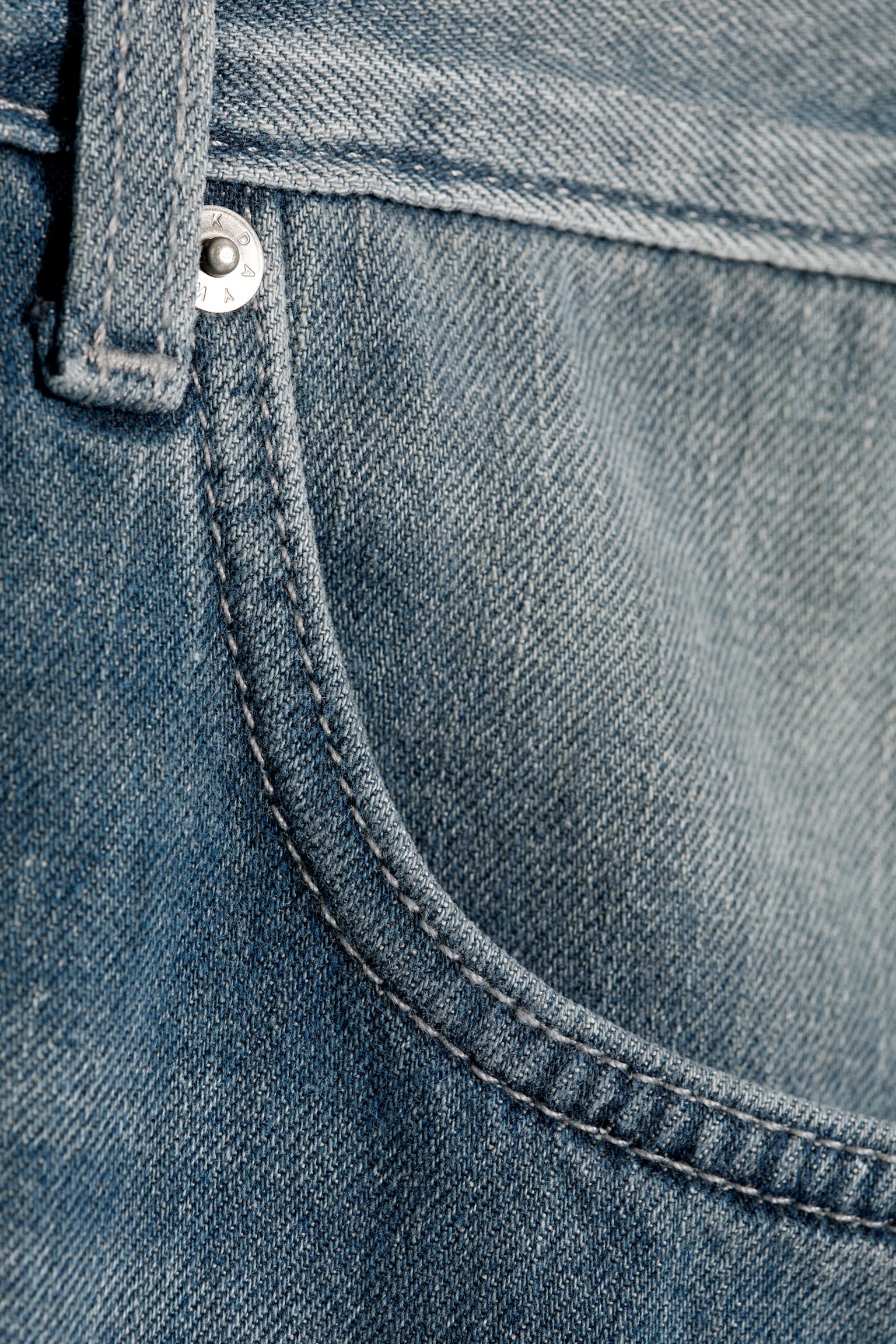 JEANS ASTRO LOOSE BAGGY TWIST A VITA MEDIA - Gloria Blue - Blu medio - 6