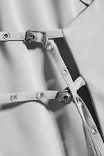 Light Dusty Grey - A-Line Strap Dress - 2