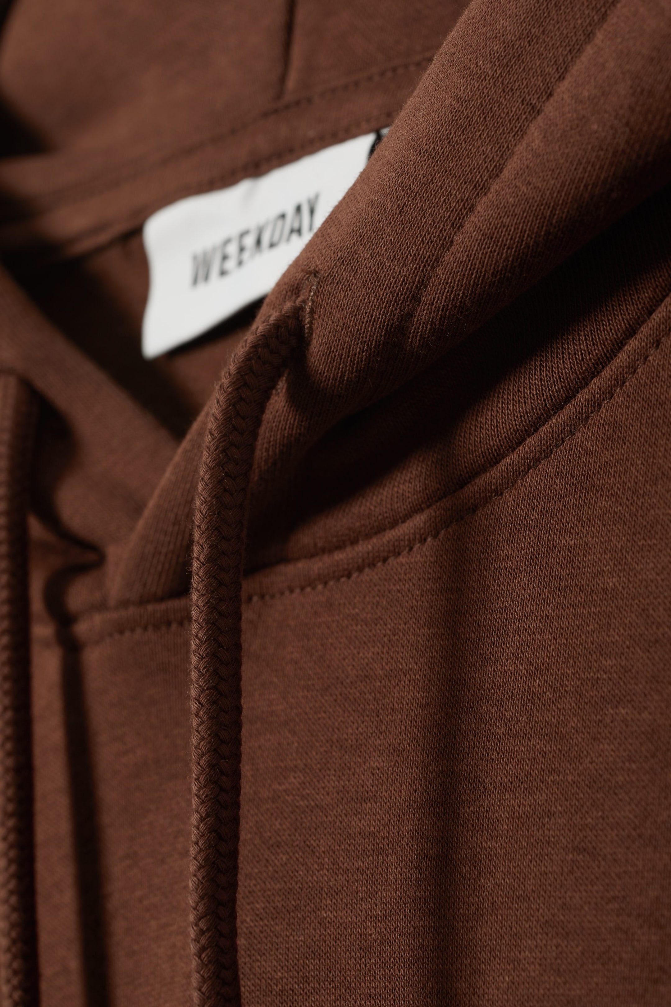 Dark brwon - Oversized Midweight Hoodie - 1
