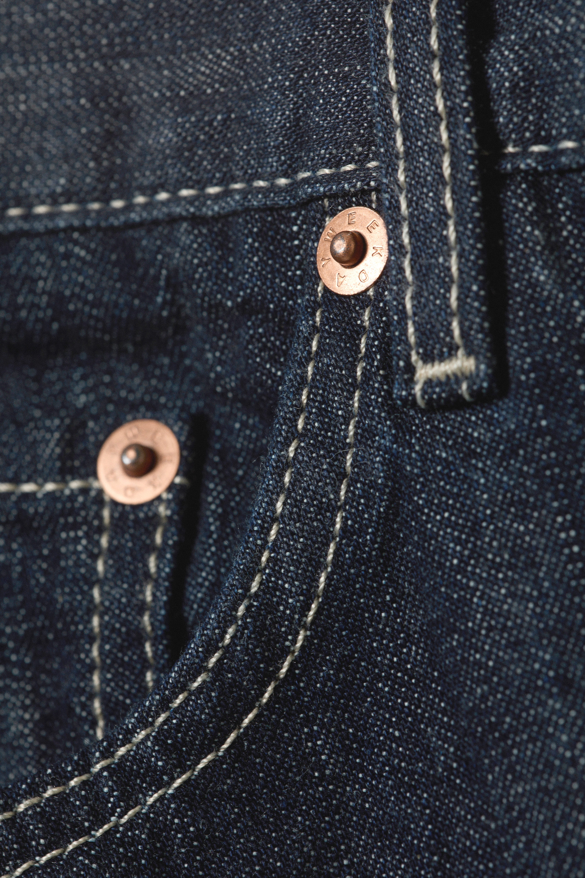 Blue Rinse - Mörkblå - Galaxy Loose Straight Leg Jeans - 3