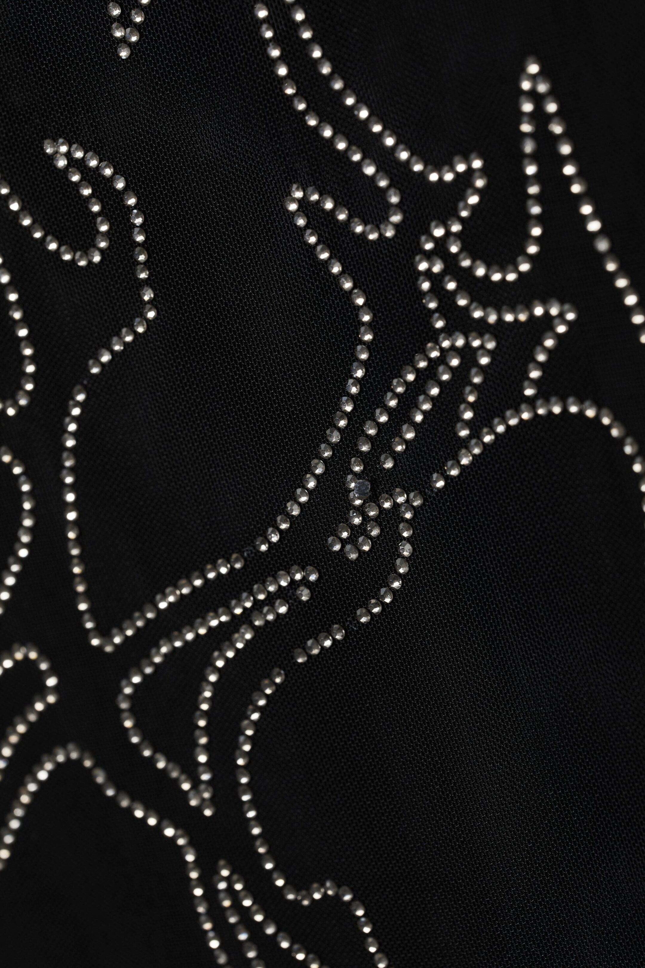 BLack - Tiah Rhinestone Long Sleeve - 2