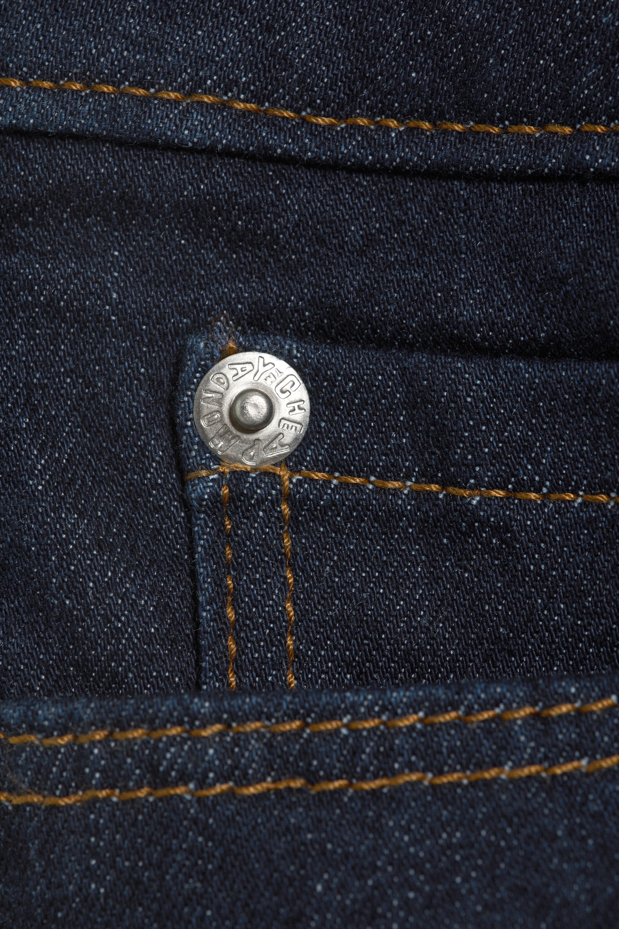 Blue Rinse - Dark Blue - Booty Bei Low Rise Mini Denim Shorts - 4