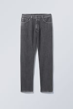 Nova black - Space Mid Rise Relaxed Straight Jeans - 0