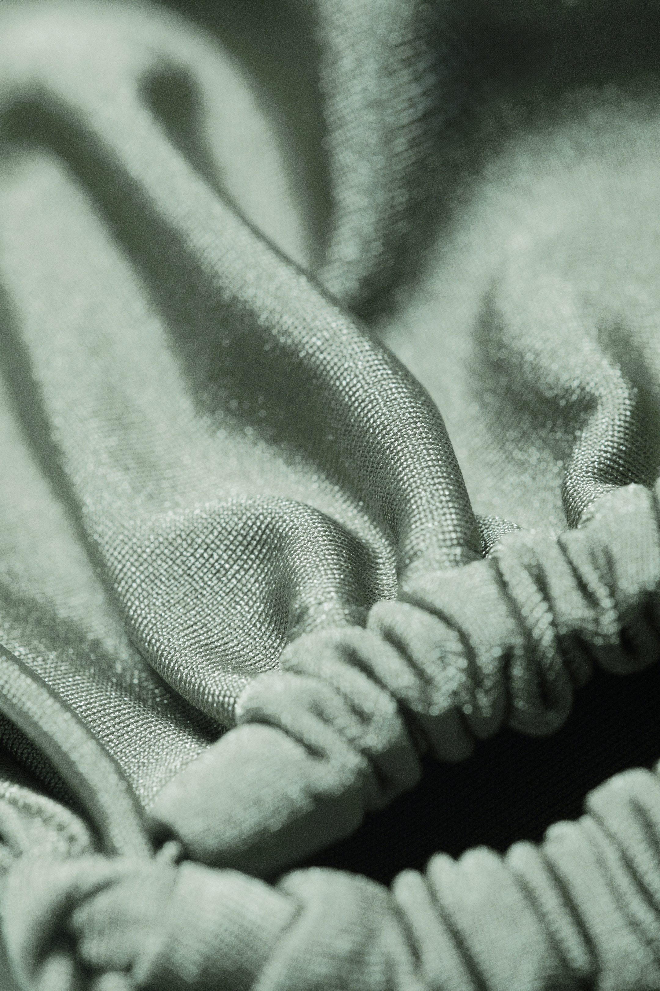 Grotere afbeelding bekijken: Triangelbikinitop met ruches - Groen - DAMES | H&M NL 7
