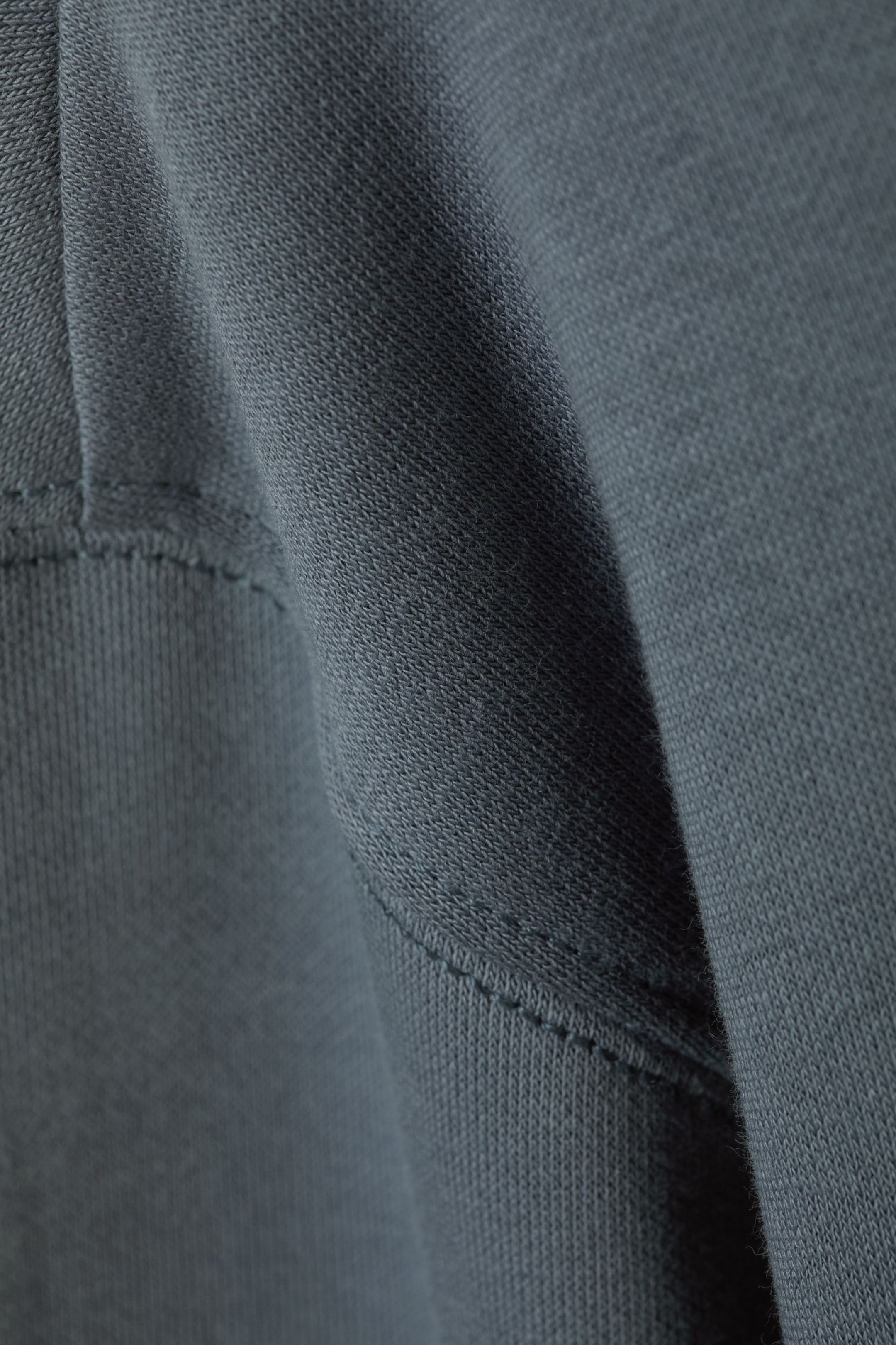Taubenblau - Klassischer, mittelschwerer Hoodie - 1