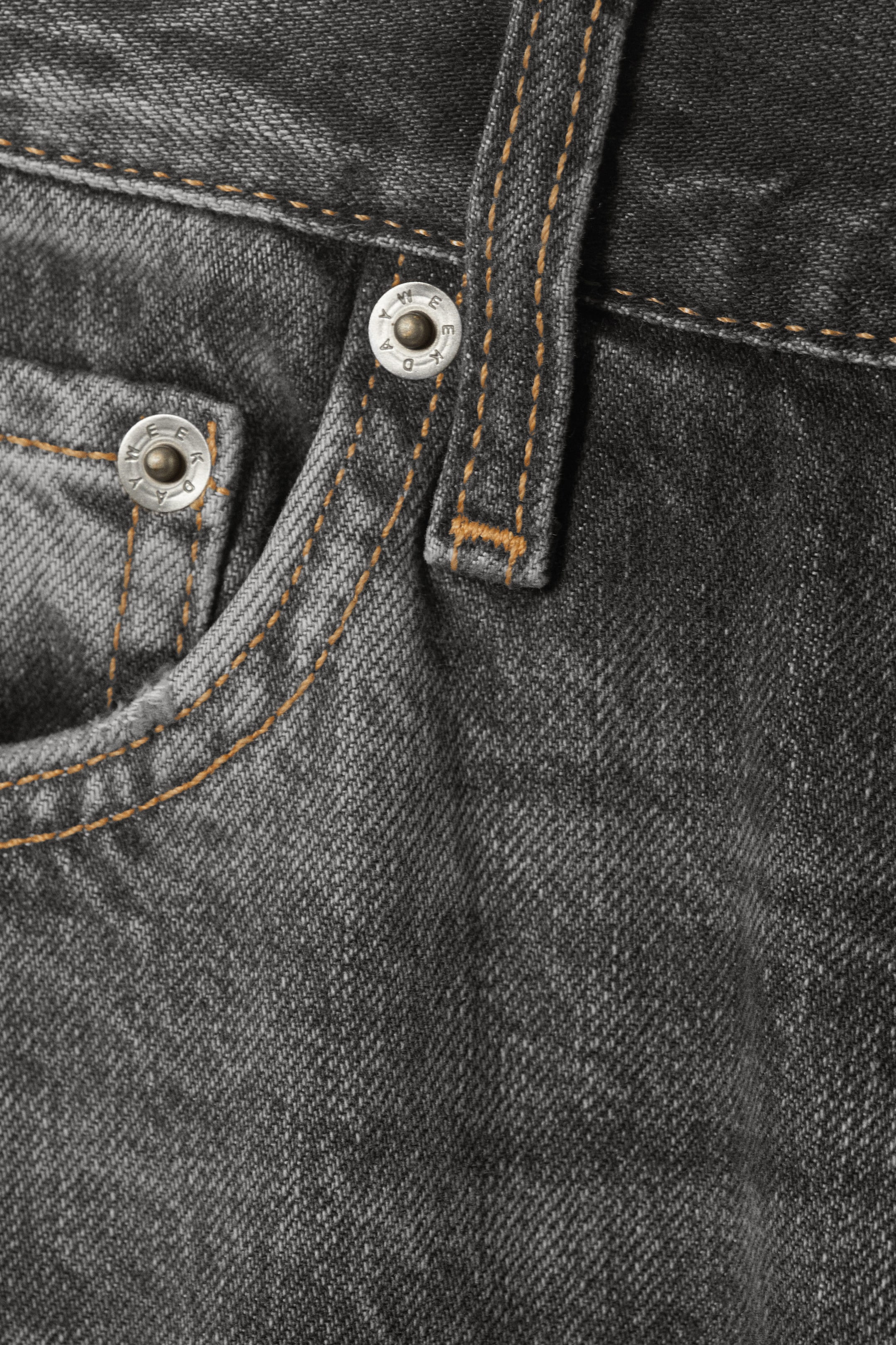 Dusky Black - Black - Meteor Low Rise Relaxed Straight Leg Jeans - 7