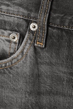 Dusky Black - Black - Meteor Low Rise Relaxed Straight Leg Jeans - 7