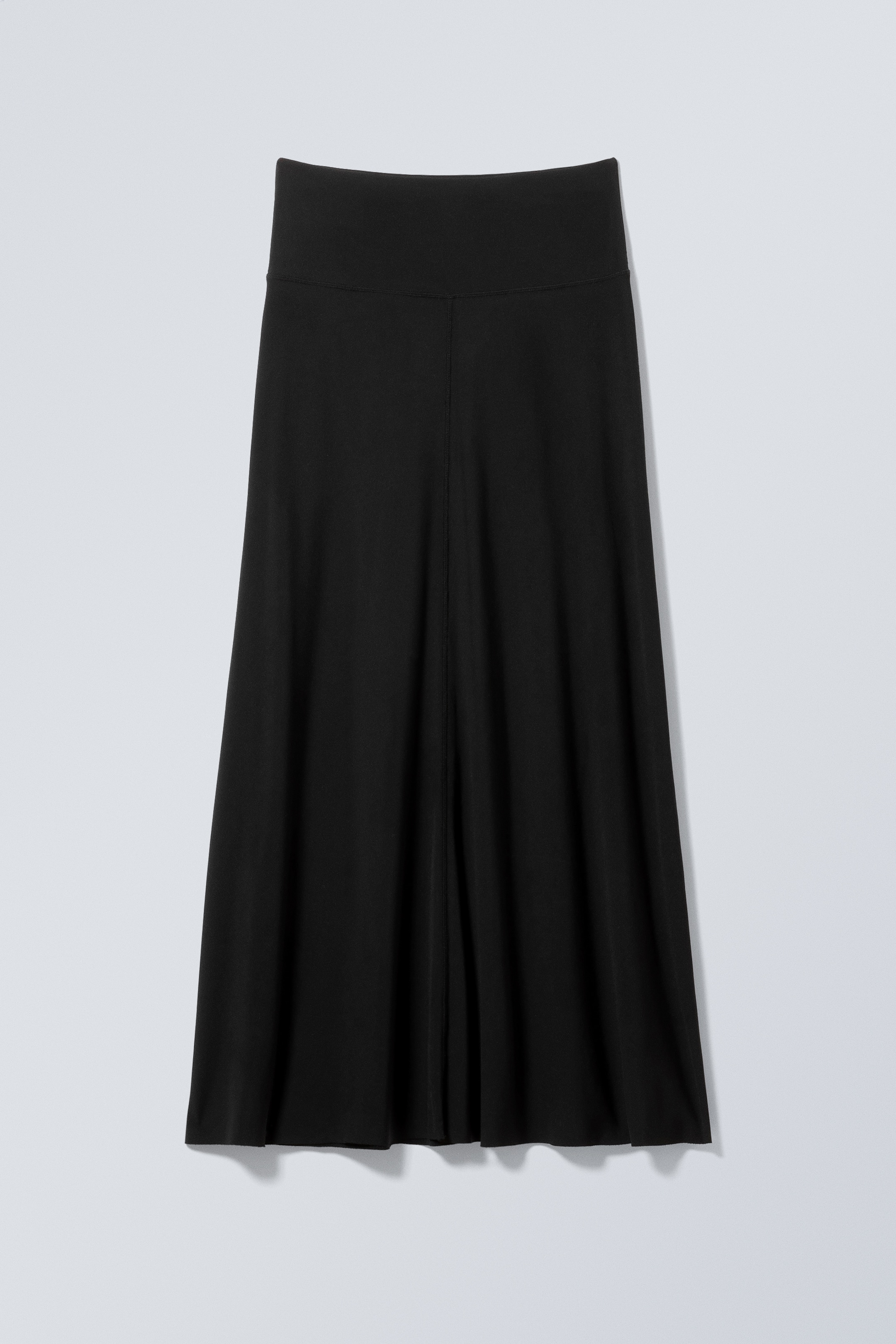 Grösseres Bild ansehen: Maxirock aus Jersey - Schwarz - DAMEN | H&M CH 1