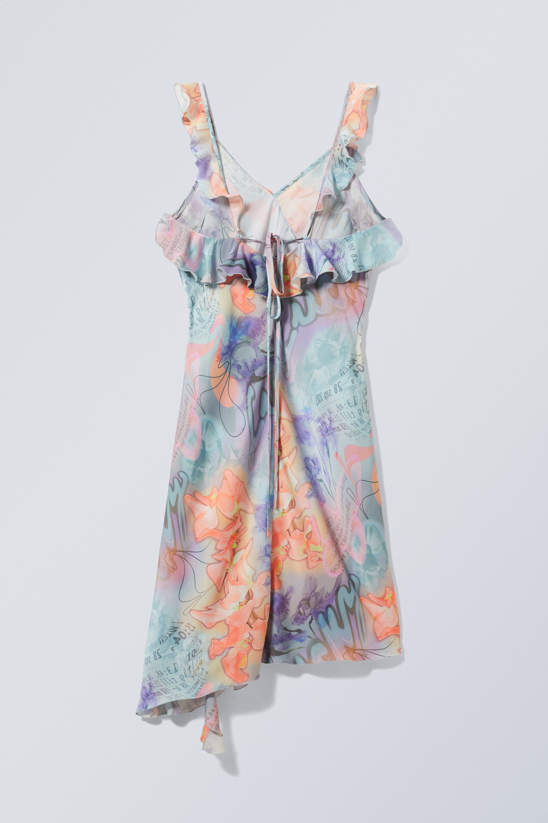 Blumen/Collage - Kleid Wave - 1