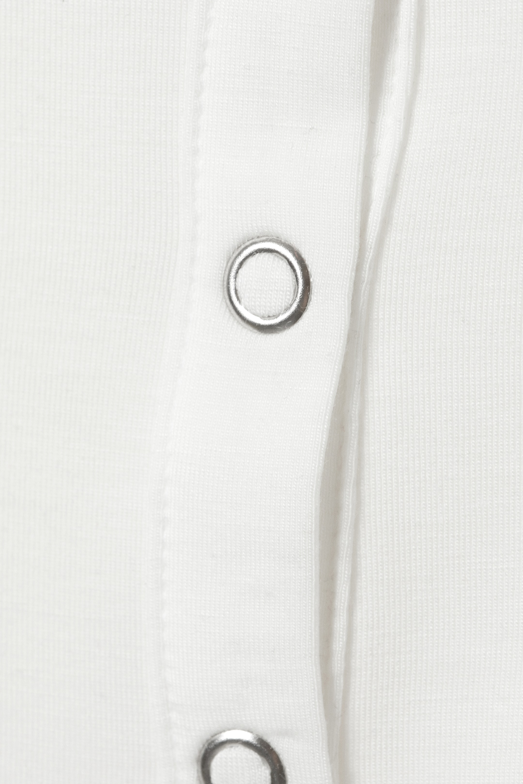 Agrandir l'image: Haut ajusté à manches longues et col tunisien - Blanc - FEMME | H&M FR 6