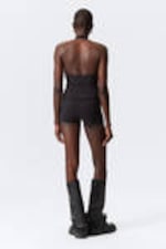 Black - Low Hotpants - 2