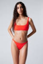 Bright Orange - Cheeky Bikini Bottoms - 0