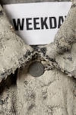 Distressed Calcium - Rodeo Distressed Denim Trucker Jacket - 5