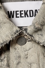 Kalzium Distressed - Rodeo - Denim-Truckerjacke in starkem Used-Look - 1