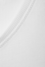 Weiß - Crop-Trägertop Pure - 1
