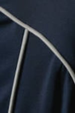 Dunkelblau - Lionella Paspel-Langarmshirt mit Reißverschluss - 1