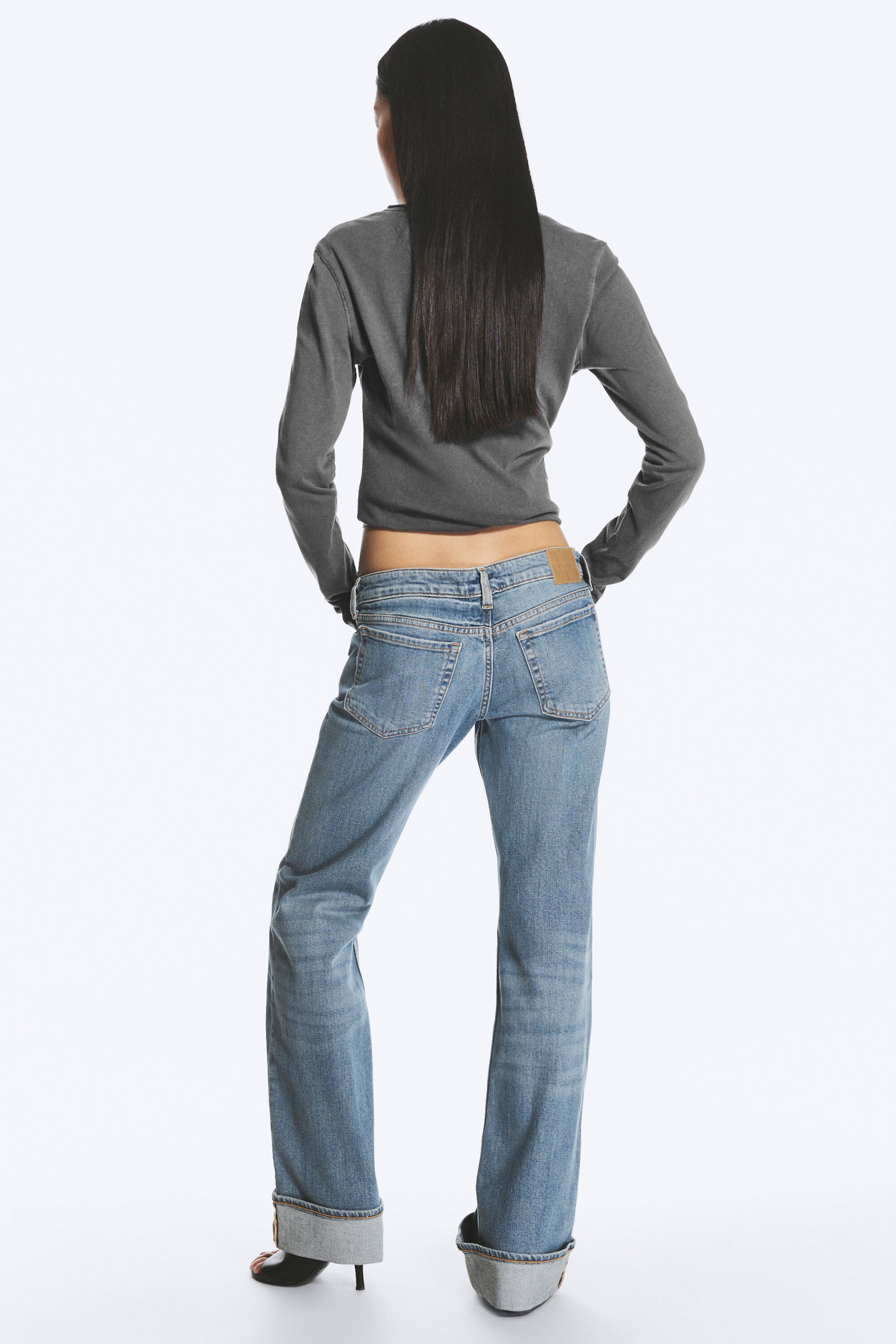 Arizona – Bleu moyen - EMBER JEAN AJUSTÉ BOOTCUT TAILLE BASSE - 4