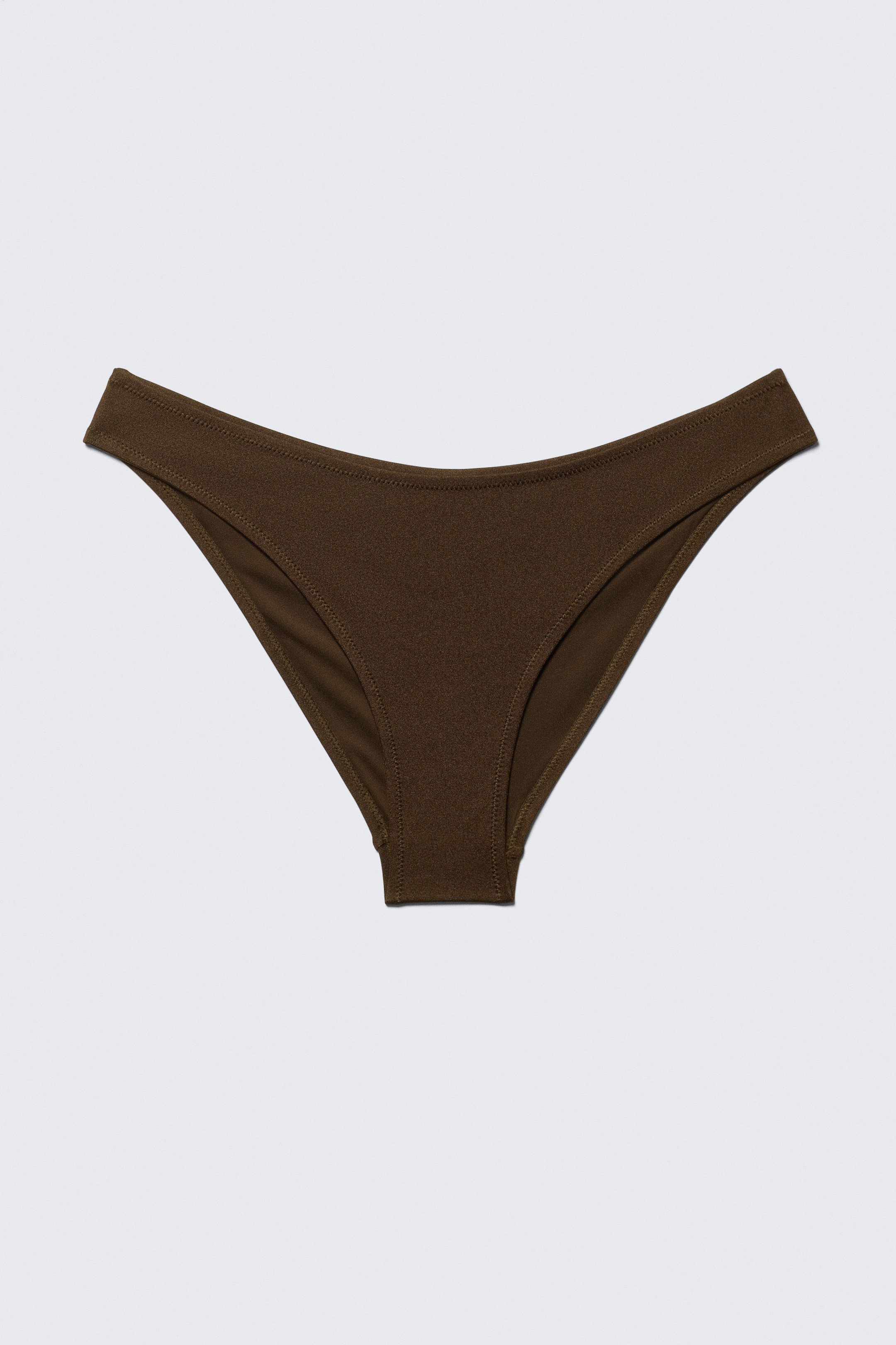 Dark Brown - Scoop Bikini Bottoms - 3