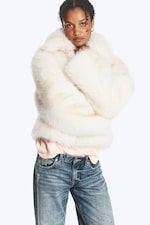 Off-white - Faux Fur Zip Jacket - 0