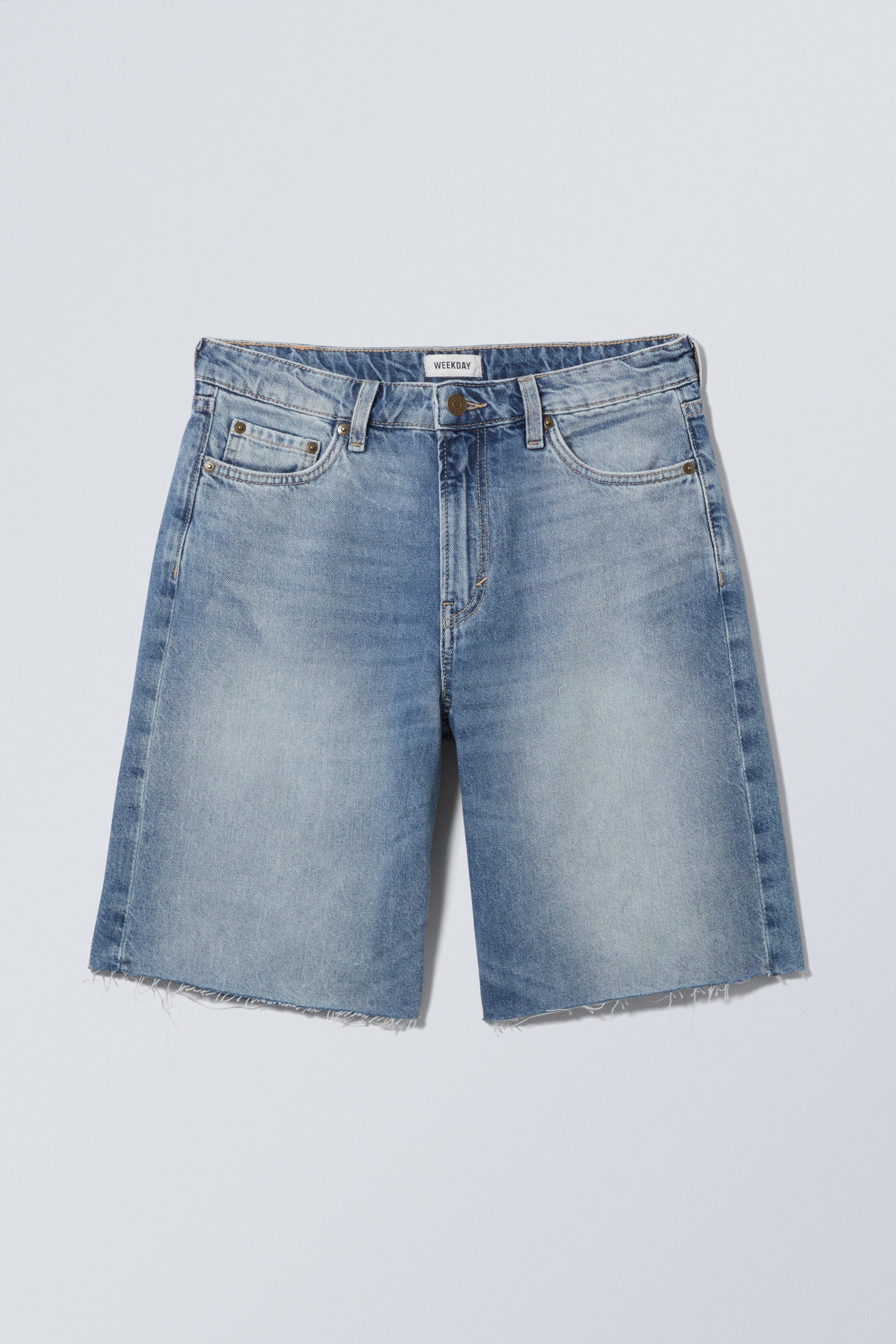Gezeiten-Blau - Monterey Low Rise Denim Shorts - 5