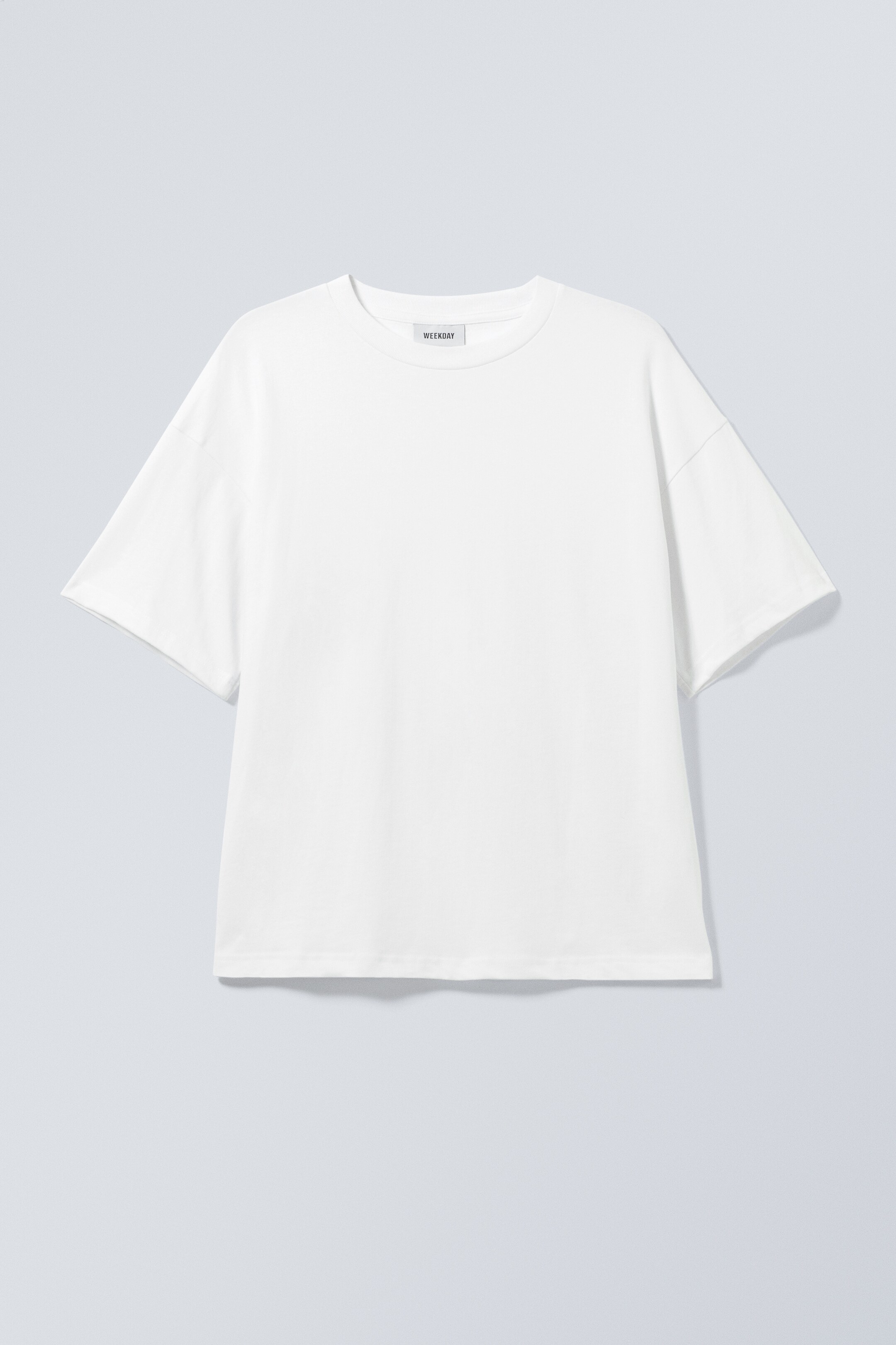 Προβολή μεγαλύτερης εικόνας: Great Boxy Heavyweight T-Shirt - White - Men | H&M GR 4